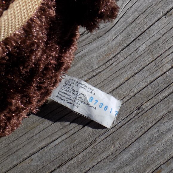 GEMMY INDUSTRIES FISHERMAN WORN HAT Fish Basket plush animal stuffed animal READ - Picture 9 of 10